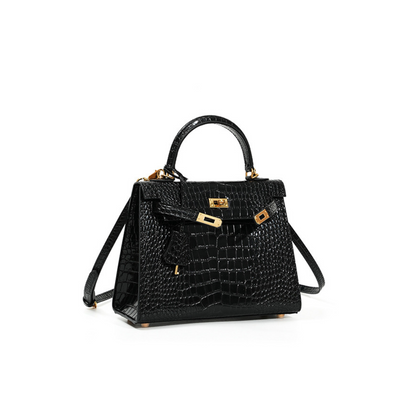 "Isla Rosa" bolso cruzado de cuero