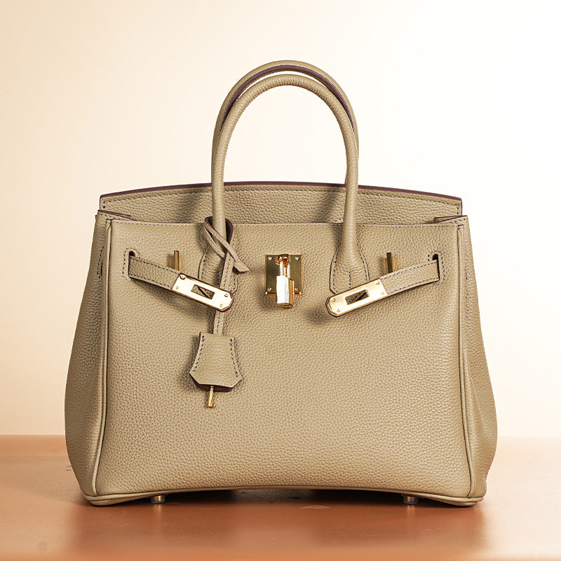 Bespoke handcrafted leather handbag