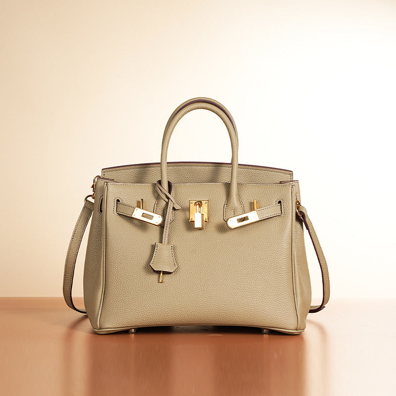 Bespoke handcrafted leather handbag