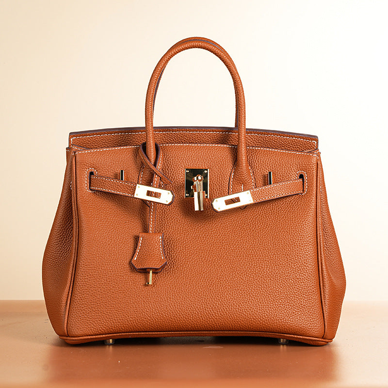 Bespoke handcrafted leather handbag