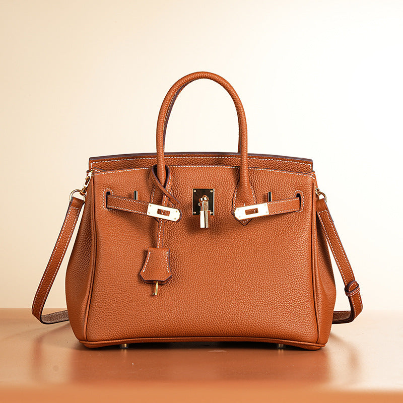Bespoke handcrafted leather handbag