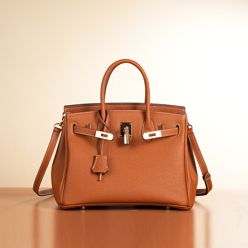 Bespoke handcrafted leather handbag