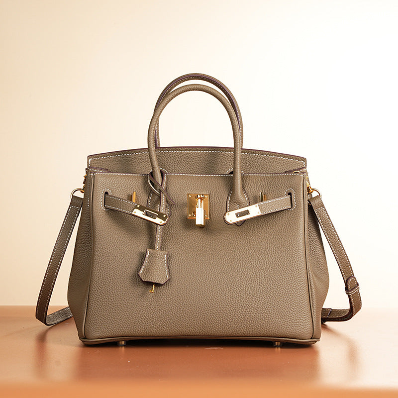 Bespoke handcrafted leather handbag