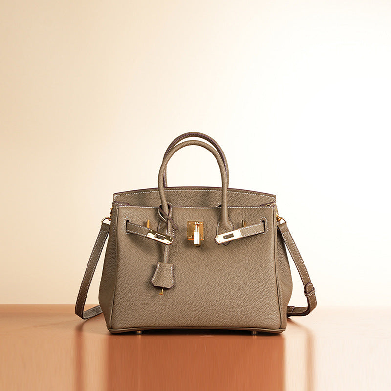 Bespoke handcrafted leather handbag