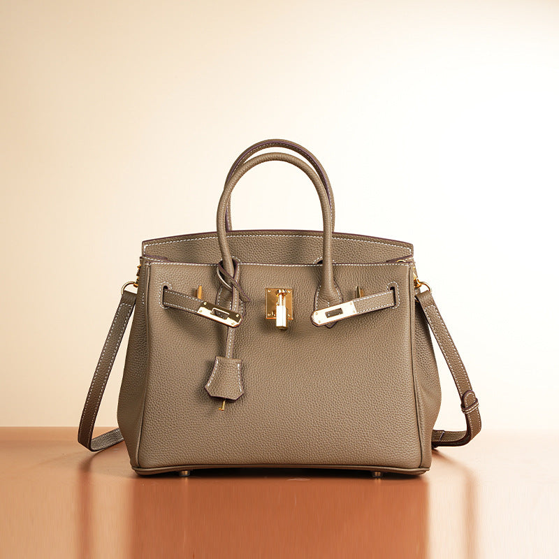 Bespoke handcrafted leather handbag
