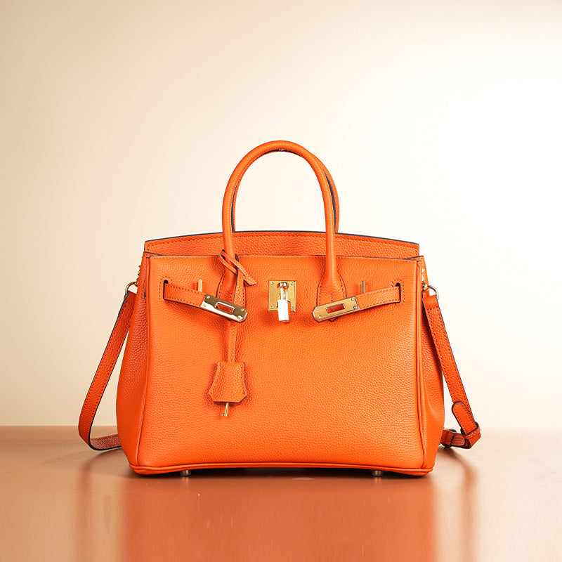 Bespoke handcrafted leather handbag