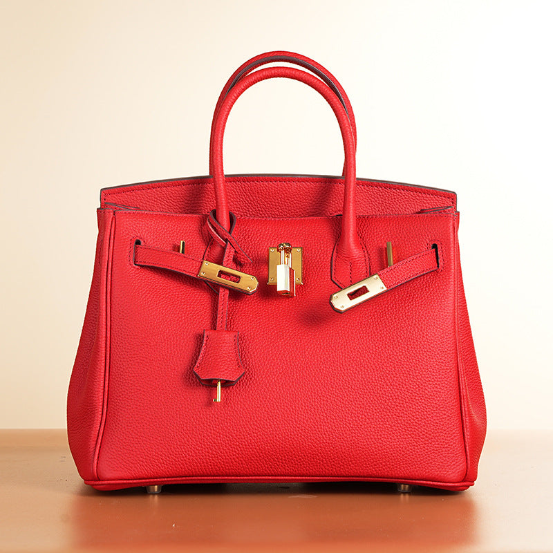Bespoke handcrafted leather handbag