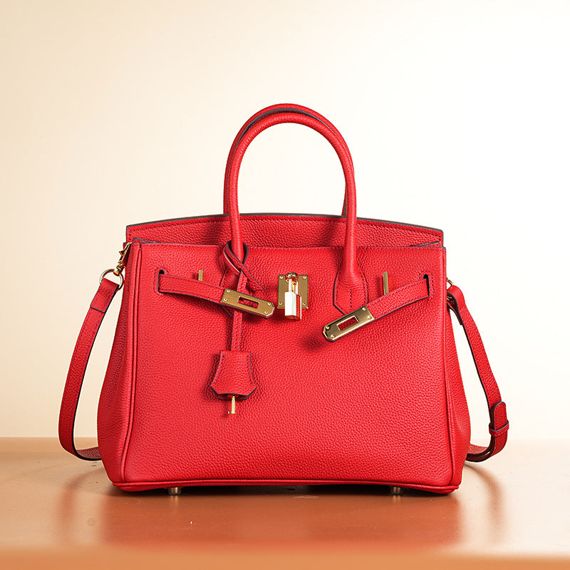Bespoke handcrafted leather handbag