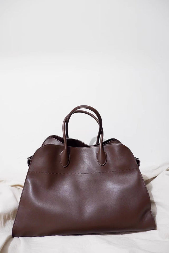 Luxurious Top-Layer Leather Tote Bag