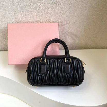MIUMIU Arcadie Matelassé Nappa Inspired Leather Handbag