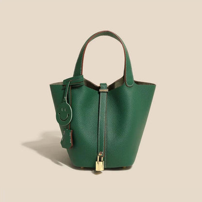 Mini Bucket Leather Bag