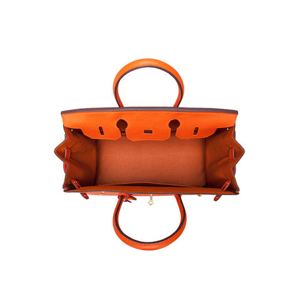 "Isla Rosa" bolso cruzado de cuero