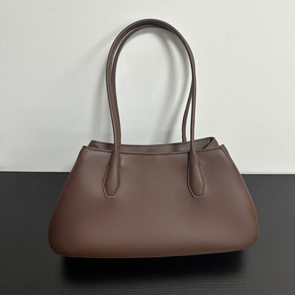 Alger Geometric Inspired Leather Shoulder Bag
