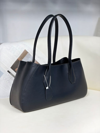 Alger Geometric Inspired Leather Shoulder Bag