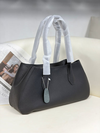 Alger Geometric Inspired Leather Shoulder Bag
