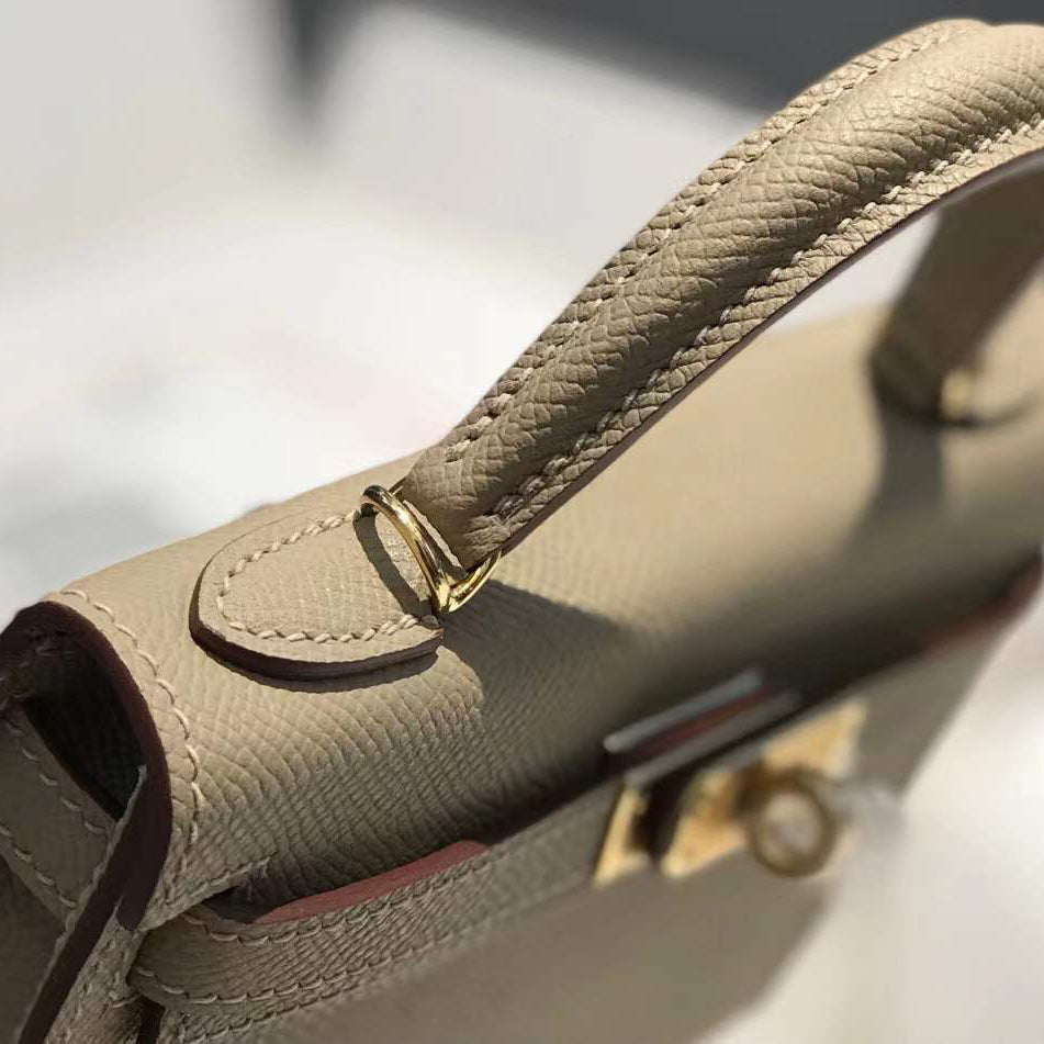Structured Handcrafted classy leather handbag