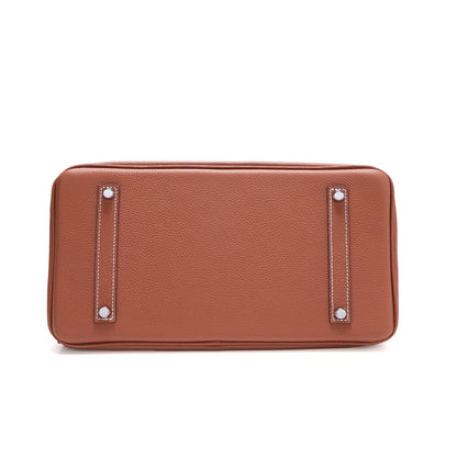 Bespoke handcrafted leather handbag, designed to your specifications.