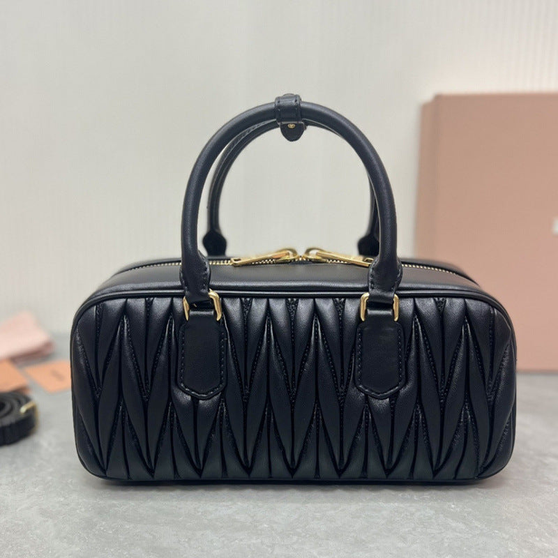 MIUMIU Arcadie Matelassé Nappa Inspired Leather Handbag