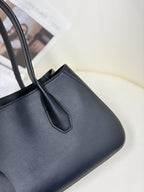 Alger Geometric Inspired Leather Shoulder Bag