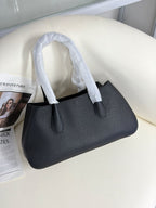 Alger Geometric Inspired Leather Shoulder Bag