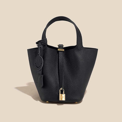 Mini Bucket Leather Bag