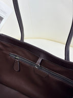 Alger Geometric Inspired Leather Shoulder Bag