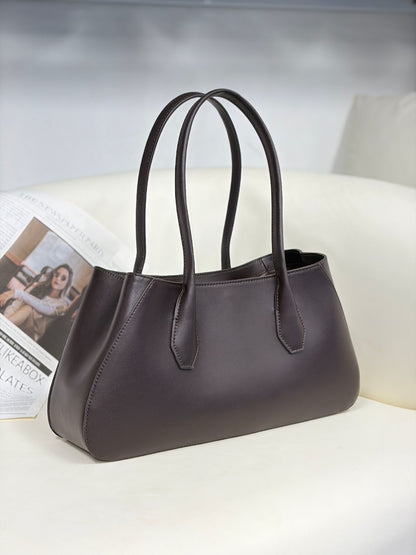 Alger Geometric Inspired Leather Shoulder Bag