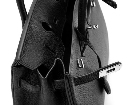 Bespoke handcrafted leather handbag, designed to your specifications.