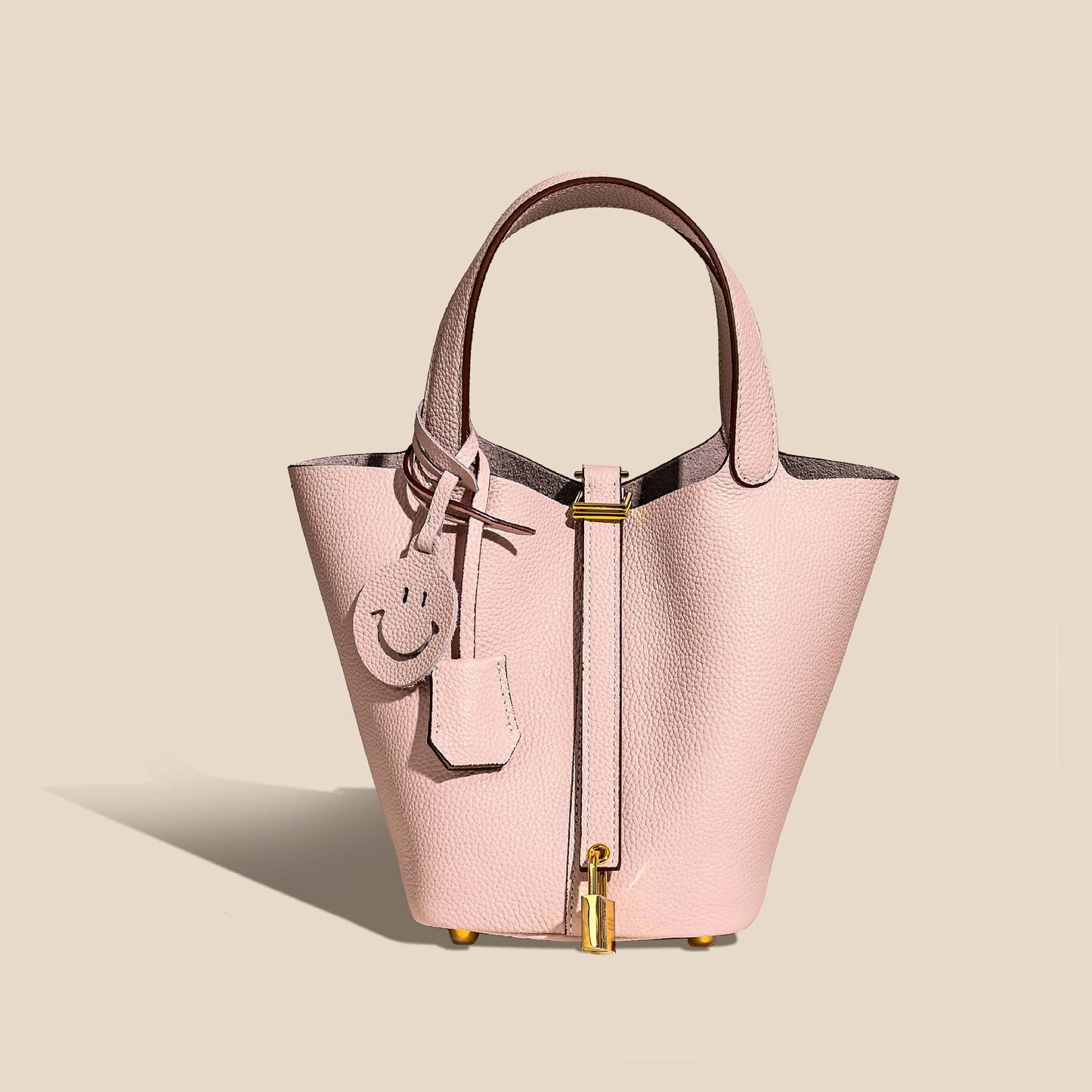 Mini Bucket Leather Bag