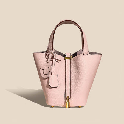 Mini Bucket Leather Bag