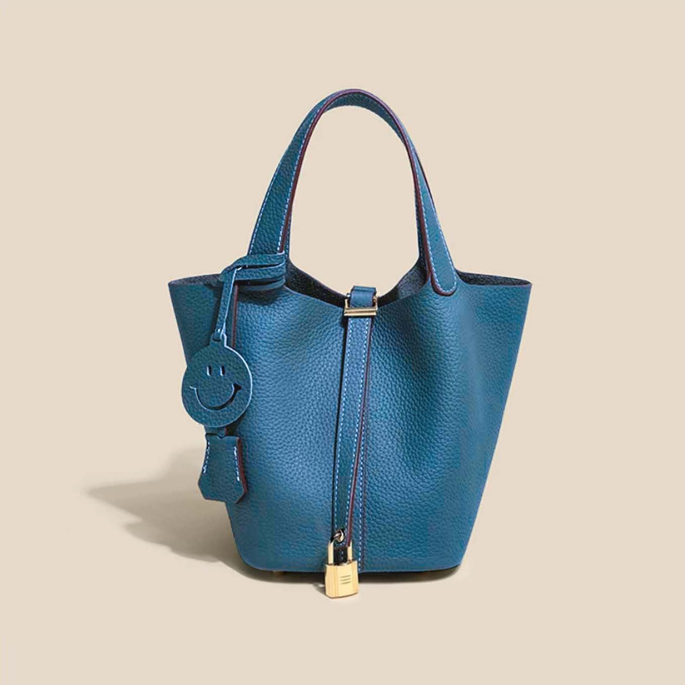 Mini Bucket Leather Bag