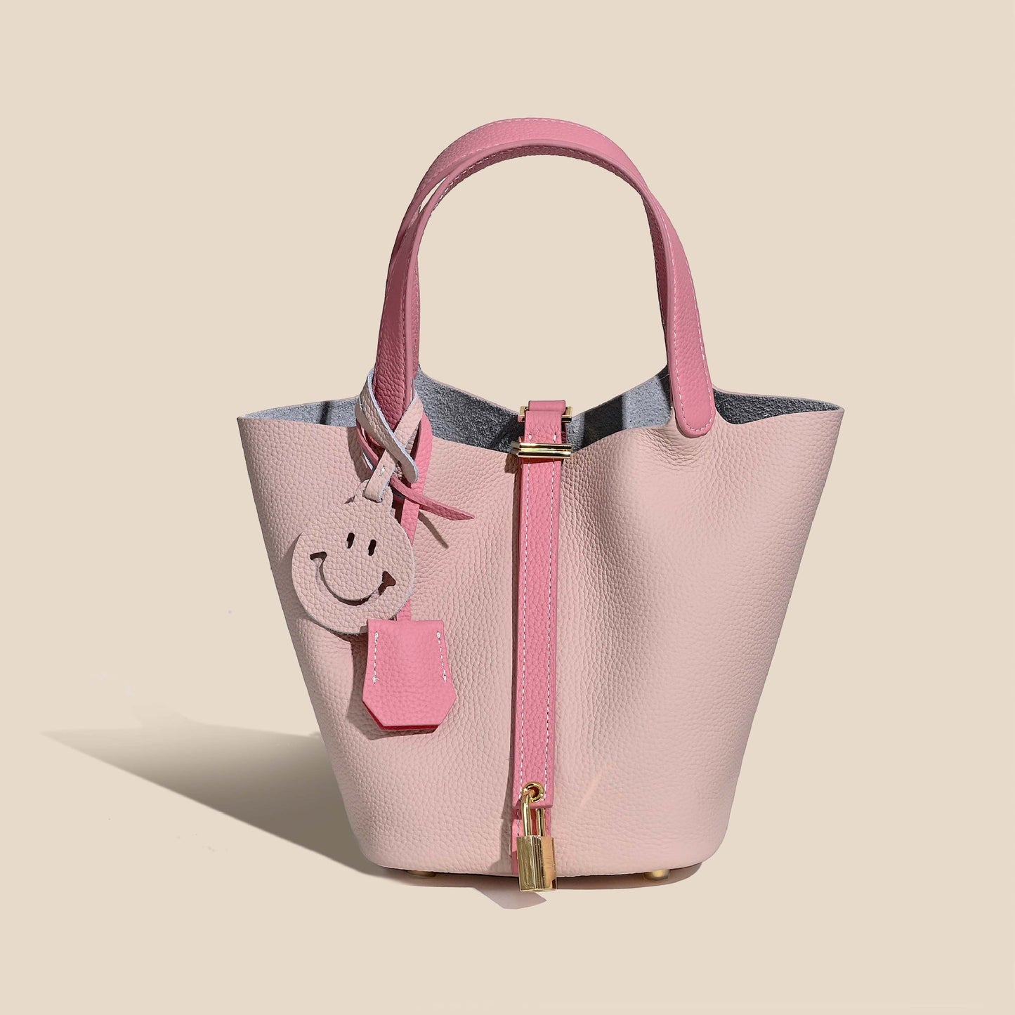 Mini Bucket Leather Bag