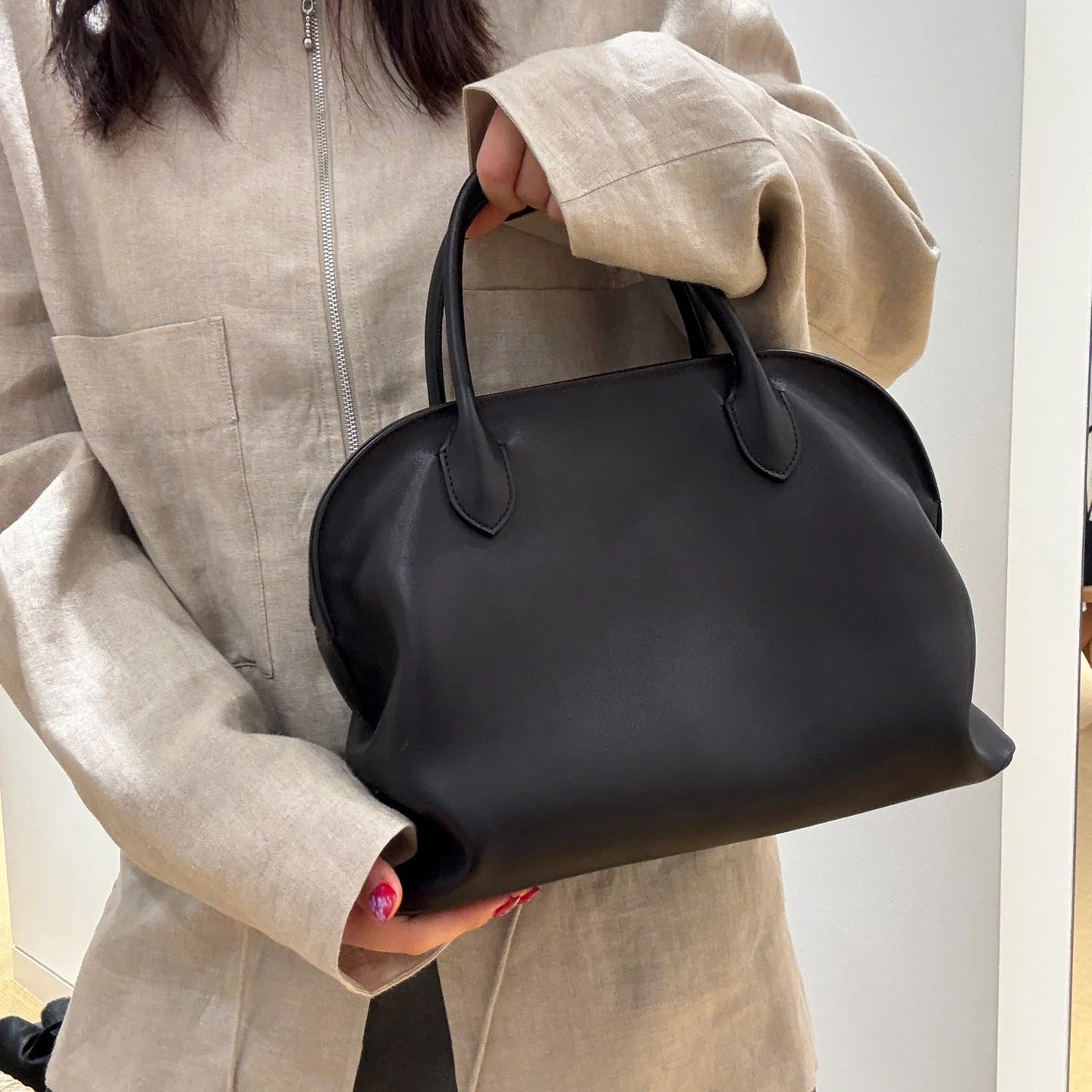 The Bowling Agnes Inspired Leather Bag