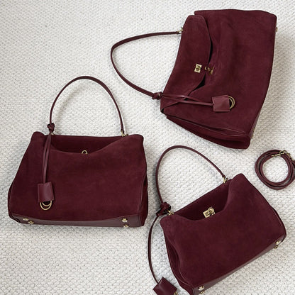 Minimalist Luxurious Soft Leather Handbag