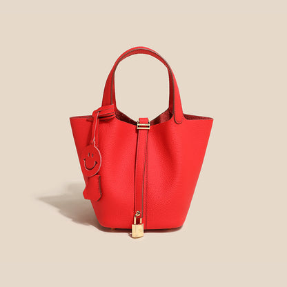 Mini Bucket Leather Bag