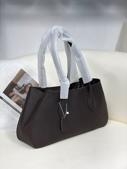Alger Geometric Inspired Leather Shoulder Bag