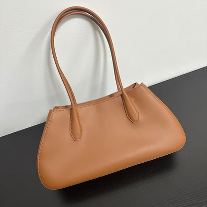 Alger Geometric Inspired Leather Shoulder Bag
