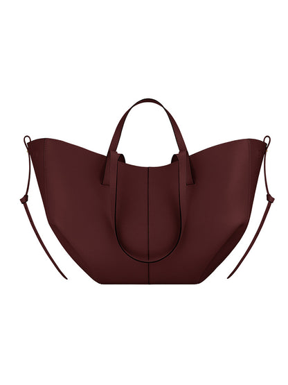 Polène Cyme inspired Textured Leather Bag