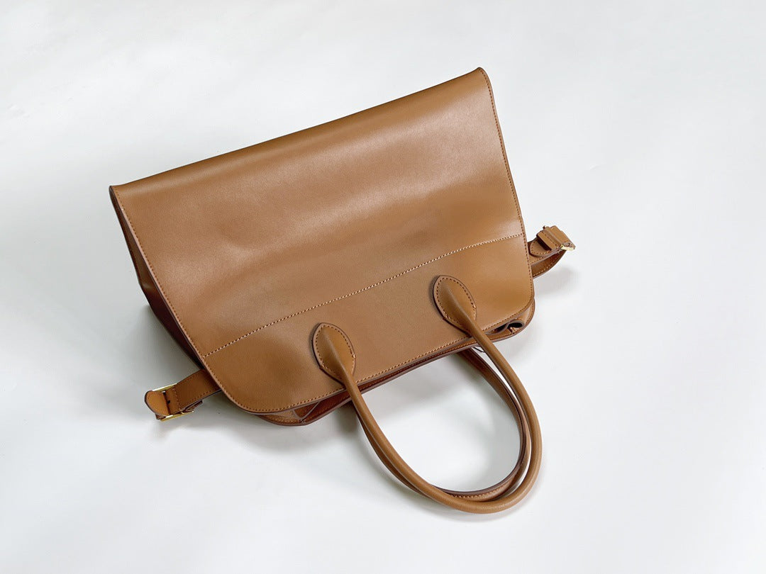 The Row Margaux inspired Luxurious Leather Tote Bag