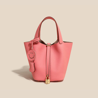 Mini Bucket Leather Bag