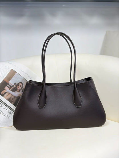 Alger Geometric Inspired Leather Shoulder Bag