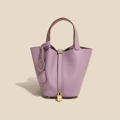 Mini Bucket Leather Bag