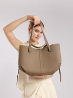 Luxurious Textured Leather Shoulder Bag