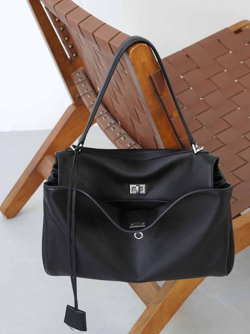 Minimalist Luxurious Soft Leather Handbag