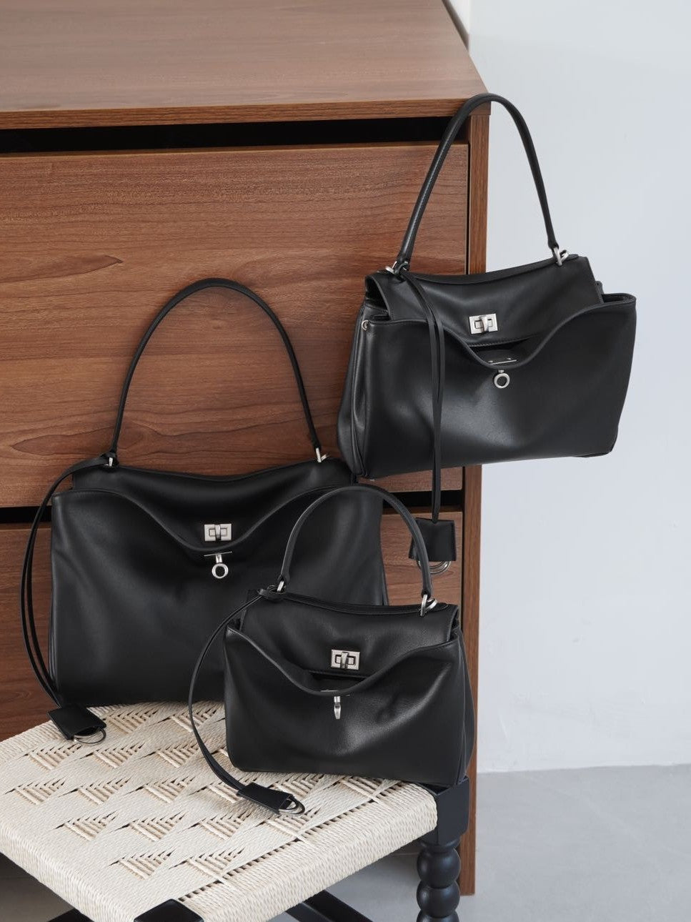 Minimalist Luxurious Soft Leather Handbag