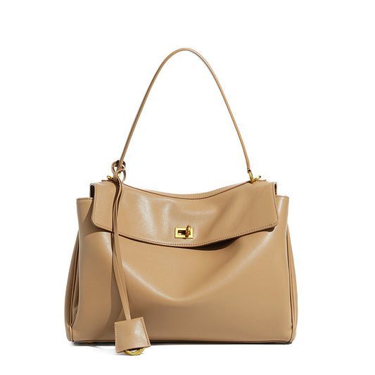Minimalist Luxurious Soft Leather Handbag