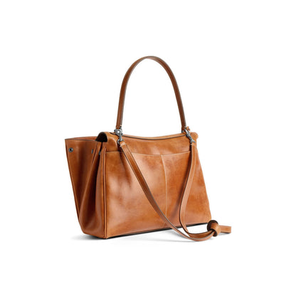 Minimalist Luxurious Soft Leather Handbag