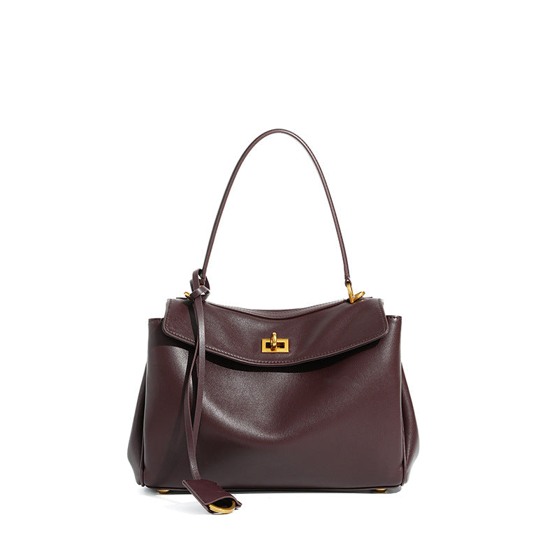 Minimalist Luxurious Soft Leather Handbag