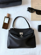 Bolso de mano de piel inspirado en BALENCIAGA-RODEO para mujer