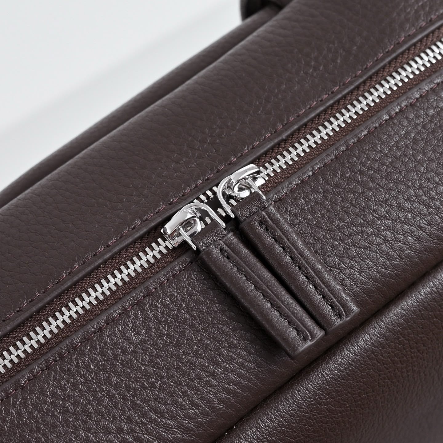 Astra Bowling Minimalist Leather Shoulder Bag